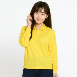 기능성 에어로쿨 베이직 솔리드 긴팔 단체티 티셔츠 유니폼 작업티 현장 작업복(반팔 제작 가능) SH-32