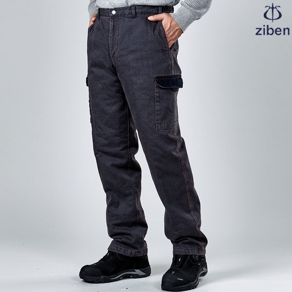 지벤 겨울 데님 근무복/작업복 바지 ZB-P1454