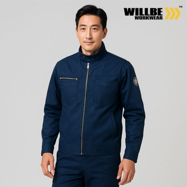 윌비(WILLBE) 스판 춘추 작업복 상의 PR-105