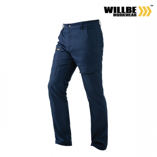 윌비(WILLBE) 스판 사철 작업복 바지 PR-405