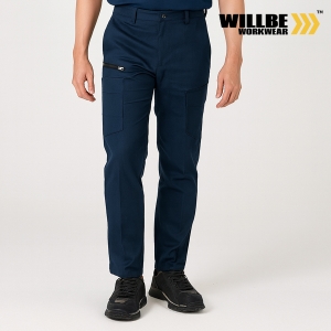 윌비(WILLBE) 스판 사철 작업복 바지 PR-405