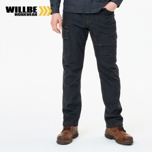 윌비(WILLBE) 남자 겨울 패딩 작업복 바지 PR-901