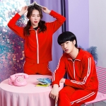 투라인 컬러 백수 트레이닝복 세트 UTU-ST850(츄리닝 단체복)