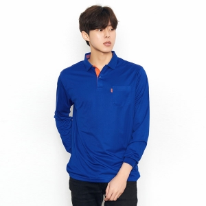 기능성 에어로쿨 골지 긴팔 카라티셔츠 (회사 작업복 작업티셔츠 반팔 가능) SH-53