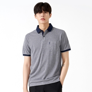 쿨렉스 배색 반팔 카라티셔츠 SH-57