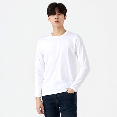 스판덱스 라운드 긴팔 티셔츠 SH-332(반팔 가능) 단체티 주문제작