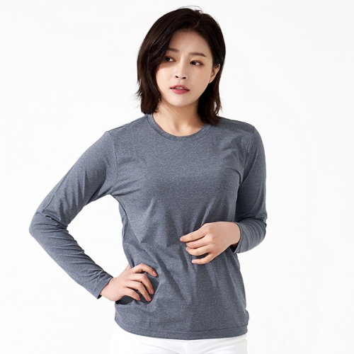 스판덱스 라운드 긴팔 티셔츠 SH-332(반팔 가능) 단체티 주문제작