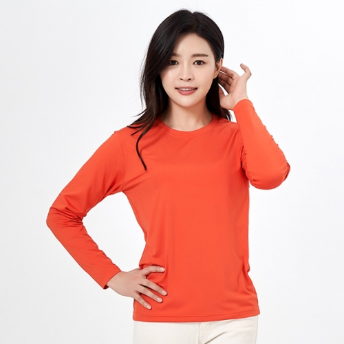 스판덱스 라운드 긴팔 티셔츠 SH-332(반팔 가능) 단체티 주문제작