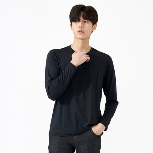 스판덱스 라운드 긴팔 티셔츠 SH-332(반팔 가능) 단체티 주문제작