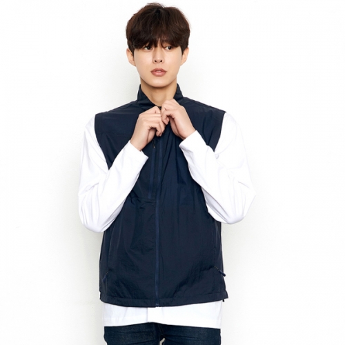초경량 단체조끼 바람막이조끼 쉐도우 반투명 여름 행사 유니폼 SH571