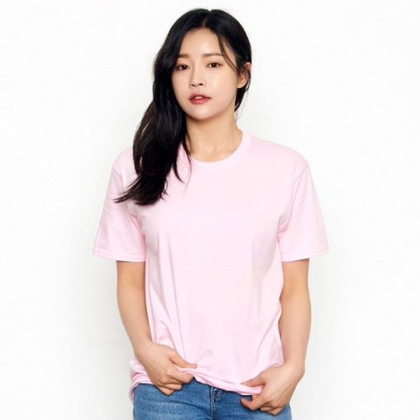 길단 24수 반팔 무지 티셔츠 GD-76000 (단체티 주문제작)