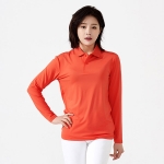 스판덱스 솔리드 긴팔 단체티 카라티셔츠(반팔 가능) SH-61