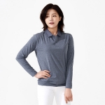 스판덱스 솔리드 긴팔 단체티 카라티셔츠(반팔 가능) SH-61