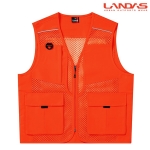 망사조끼 여름작업복 단체 조끼제작 랜더스 LD-470