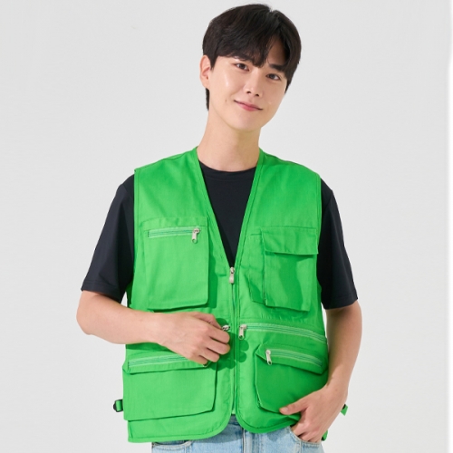 마트조끼 단체조끼 TC 가성비 스태프 유니폼 제작 SP201