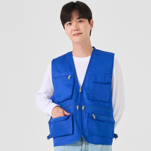 마트조끼 단체조끼 TC 가성비 스태프 유니폼 제작 SP201