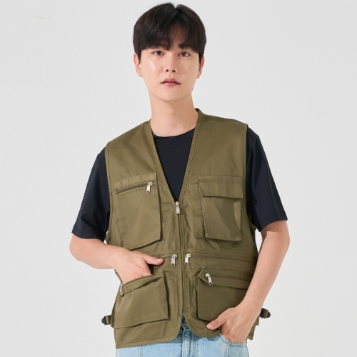 마트조끼 단체조끼 TC 가성비 스태프 유니폼 제작 SP201