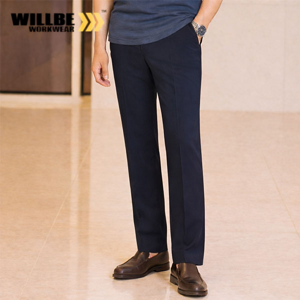 윌비(WILLBE) 더블립 스판 근무복 바지(여름바지) CT-501~502