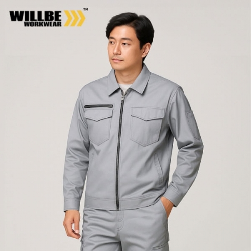 윌비(WILLBE) 스판 춘추복 작업복 세트 PR-107(상) PR-407(하)