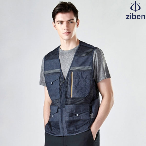 지벤 근무복/작업복 여름 망사 작업 조끼 ZB-V1823