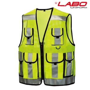 멀티 방범 순찰 안전 조끼(국내제작) SM-V340