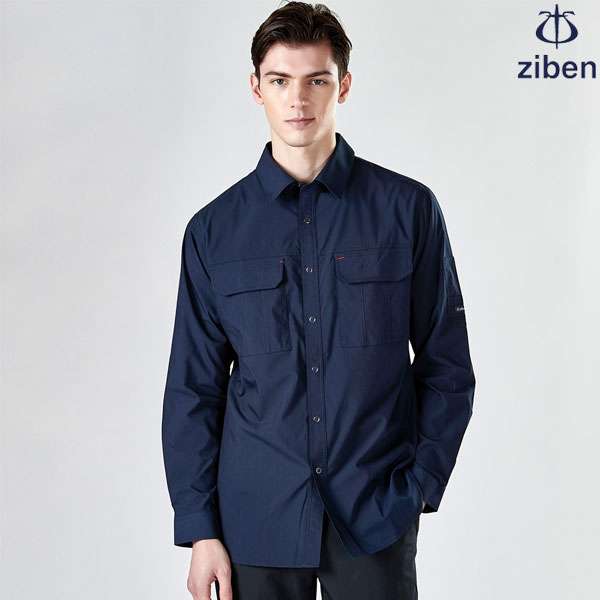 지벤 근무복/작업복 남방 셔츠 ZB-Y1641