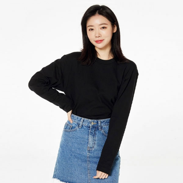 프린트스타 17수 무지티셔츠 긴팔 TS-00102(아동 가능)