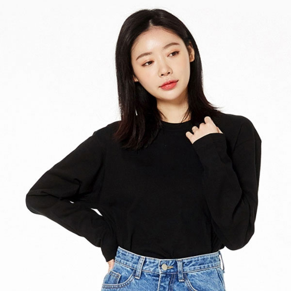 프린트스타 17수 무지티셔츠 긴팔 TS-00102(아동 가능)