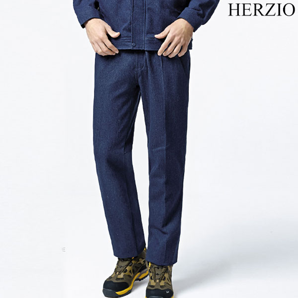 헤르지오 블루진 데님 작업복 바지 HZ-P154