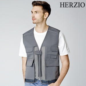 헤르지오 유니크 망사 작업조끼 HZ-V1706