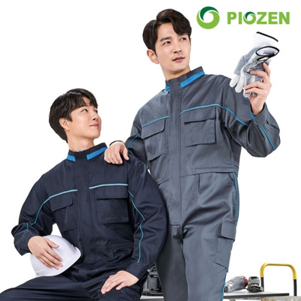 피오젠 작업복 점프수트 정비복 PS-S314~S315