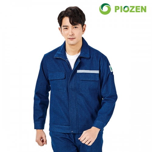 피오젠 3M 반사띠 12oz 작업복 세트 PS-J410