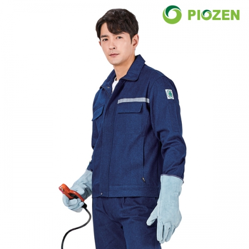 피오젠 3M 반사띠 12oz 작업복 세트 PS-J410