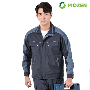 피오젠 2중 절개 작업복 세트 PS-J386
