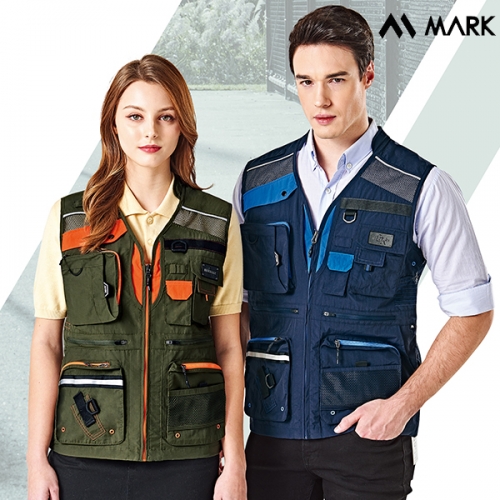마커 여름 망사 등산 캠핑 레져 조끼 MK-471 - 473