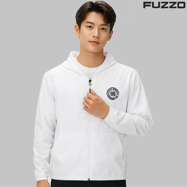 로고 단체 후드 집업 FZ321-1