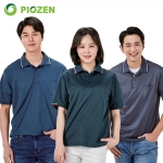 피오젠 쿨론 포켓 반팔 여름 작업복 카라티셔츠 PT-01 - 06