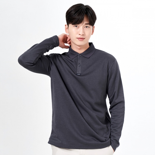 겨울 기모 소프트 에리 카라 티셔츠 단체티 제작 SH-65
