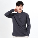 겨울 기모 소프트 에리 카라 티셔츠 단체티 제작 SH-65