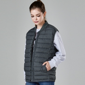 남녀공용 간절기 사무실 실내용 경량 패딩 조끼 SHMC-112