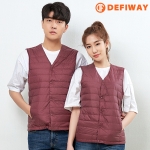 덕다운(오리털) 브이넥 패딩 내피 조끼 SHDW-931