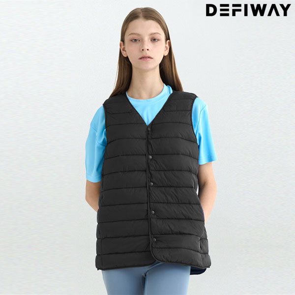 경량 패딩 조끼 간절기 겨울 실내용 사무실 단체복 4컬러 DW-670
