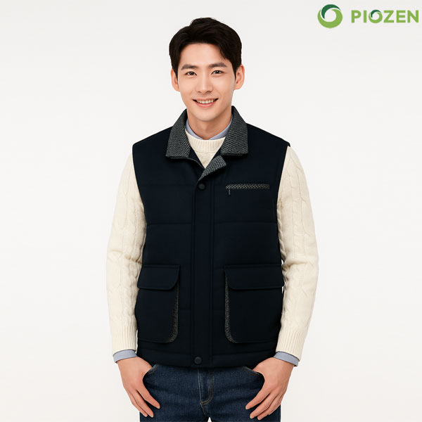 피오젠(PIOZEN) 겨울 방한복 조끼 PW-V718