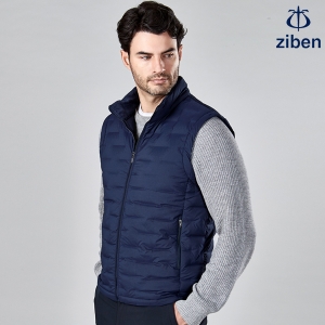 지벤 겨울 근무복/작업복 오리털 패딩조끼 ZB-V2081