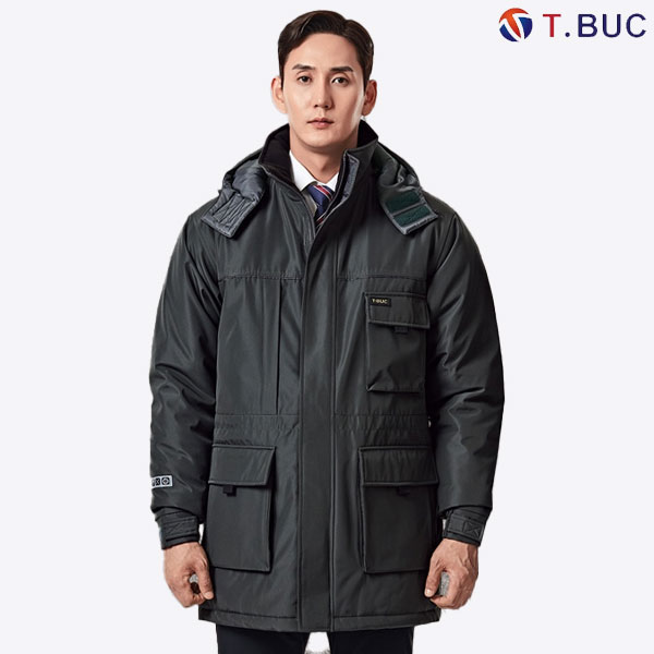 겨울작업복점퍼(모자 탈부착) TB-805