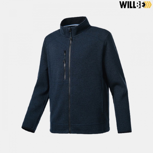 윌비(WILLBE) 카치온 후리스 집업 점퍼 회사 플리스 자켓 CT-405