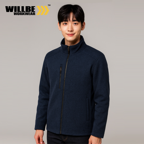 윌비(WILLBE) 카치온 후리스 집업 점퍼 회사 플리스 자켓 CT-405