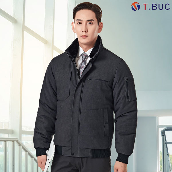 티뷰크 멜란지 겨울작업복 패딩점퍼 TB-598