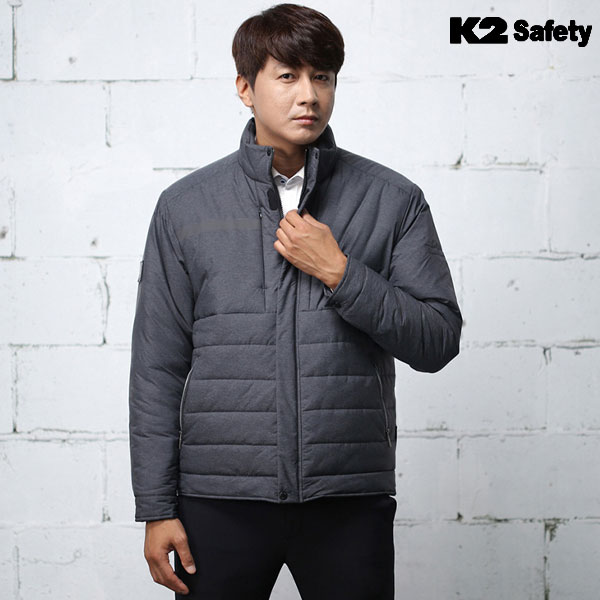 K2 세이프티 겨울 작업복 근무복 워크웨어 패딩점퍼 21JK-F134R