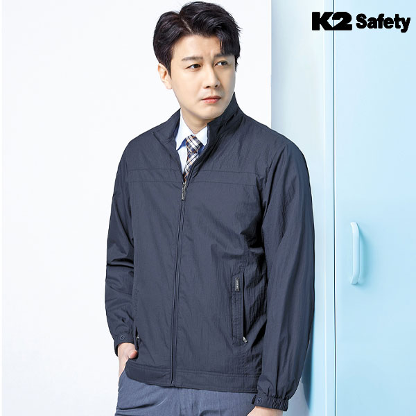 K2 세이프티 회사 춘추 작업복 근무복 자켓 봄 가을 점퍼 JK-142R
